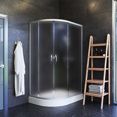 Фото товару Душовий куточок Bliss Twin Slide 120х80, матове скло
